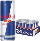 Pack de 24 Latas Red Bull – Bebida energética, 250ml