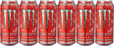 Pack De Monster Ultra Watermelon Lt 473ml 6 Unidades