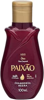 Paixão Óleo Corporal Framboesa Negra Com Ação Desodorante Tamanho: 100 Ml (Pacote De 1)