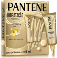 Pantene Kit Ampolas Hidratação Poderosa – 45ml