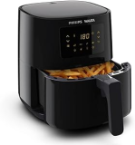 Philips Walita Preta Fritadeira Airfryer Digital Série 3000, 4.1l De Capacidade, Garantia Internacional De Dois Anos, 220v, 1400w (ri9252/90)