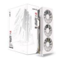 Placa de Vídeo RX 7800 XT Magnetic Air Gaming Graphics Card with XFX Qicksilver White AMD Radeon, 16GB GDDR6, Freesync – RX-78TMAIRW9