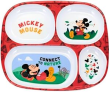Prato com Divisória de Melamine Disney Mickey Mouse – Produto Oficial