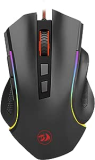 Redragon MOUSE GAMER GRIFFIN PRETO COM LED RGB – M607, UNICO