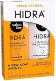 Salon Line, Kit Shampoo e Condicionador, Hidra D-Pantenol e Mix de Vitaminas, Vegano – Todos os Tipos de Cabelos, 300 ml cada