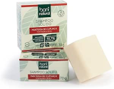Shampoo Sólido Vegano Boni Natural com Manteiga de Cupuaçu para Hidratação e Brilho, Sem Silicones, Sem Sulfatos, Sem Parabenos, Boni Natural, Verde, BONI NATURAL