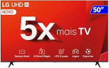 Smart Tv 4k 50″ Lg Uhd 50ut8050 Processador Α5 Ger7 Ai Alexa/chromecast Integrado Otimizador De Jogos Webos 24 Controle Smart Magic