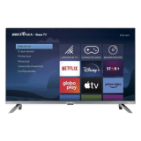 Smart TV Britânia 32 Polegadas HD LED Dolby Áudio Roku TV 3 HDMI 2 USB BTV32G7PR2CSGBLH