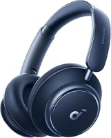 soundcore by Anker Space Q45 Fones de Ouvido com Cancelamento de Ruído Adaptativo, Redução de Até 98%, 50H de Reprodução, Controle no App, Áudio Hi-Res LDAC, Ajuste Confortável, Bluetooth 5.3