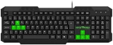 Teclado Gamer Membrana Python Viper Pro Preto
