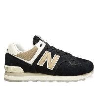 Tênis Couro New Balance 574 V’2 Feminino – Preto+Bege