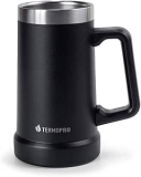 Termopro Caneca Térmica Para Cerveja 709ml Preto