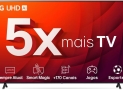 Smart TV 75″ 4K LG UHD ThinQ AI 75UR8750PSA HDR Bluetooth Alexa Google Assistente Airplay2 3 HDMI