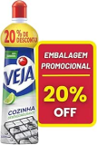 Veja Cozinha – Desengordurante Limão, Oferta 500ml