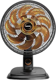 Ventilador De Mesa E Parede Mallory Egeo, Silencioso, Hélice De 15 Pás, Grade Especial Em Sistema Ts, Máxima Vazão E Mínimo Ruído – Pr-dr – 220v