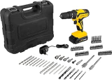 Vonder Furadeira Parafusadeira Impacto 3 * 8 12v A Bateria, Amarelo/preto