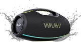 WAAW by ALOK Caixa de Som HYPERBOOM 1000 Bluetooth, À Prova D’Água, Até 12h de Autonomia, Tecnologia TWS, 180W RMS