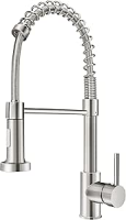 Yesop Torneira Gourmet Cozinha De Bancada Monocomando Misturador Flexivel Quente/frio Inox 304 Escovado